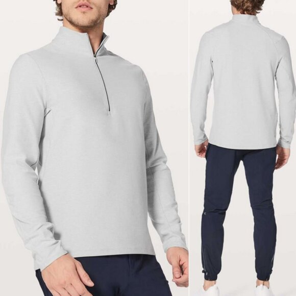 Lululemon Surge Warm ½ Zip Running Sweatshirt Medium - Picture 1 of 7